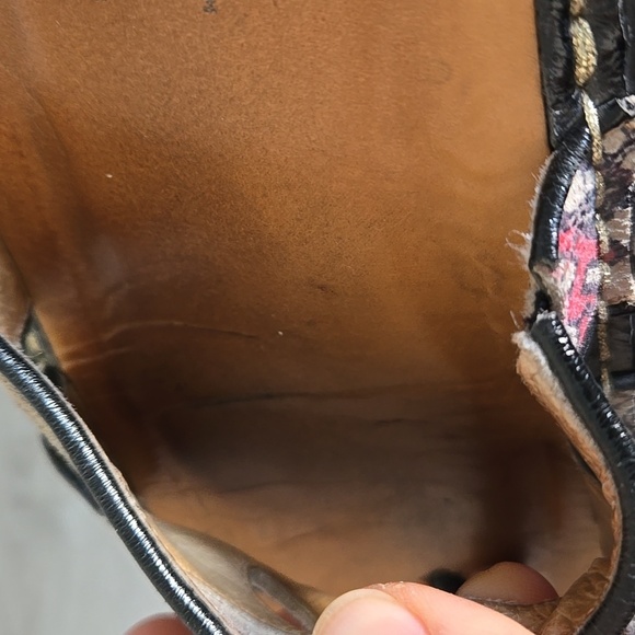 Alegria Women's Floral Slide Sandals - Black and Pink Platform Sz 38/8-8.5 - Picture 13 of 15